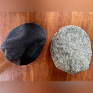Two driving caps.  XXL Harrison Hillhouse & L/XL Apt 9